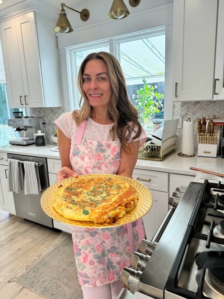 Potato, Spinach & Cheese Frittata