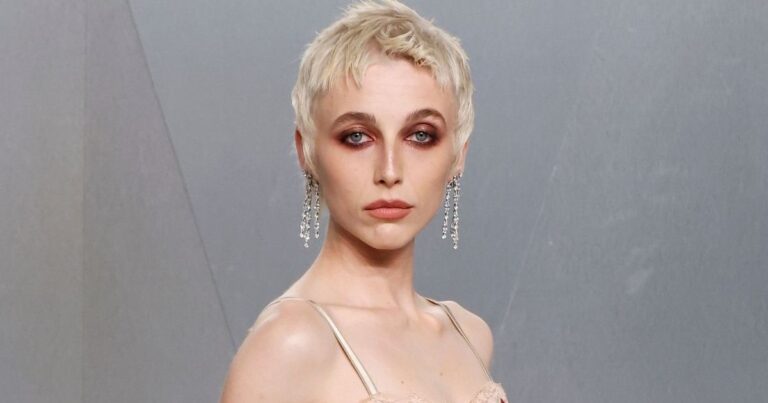 Emma Chamberlain Brings the Drama in See-Through Lacy Marc Jacobs Look