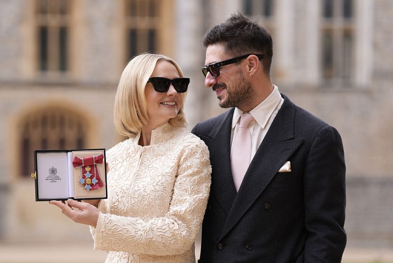 Carey Mulligan Wore Large Trousers to Her Investiture