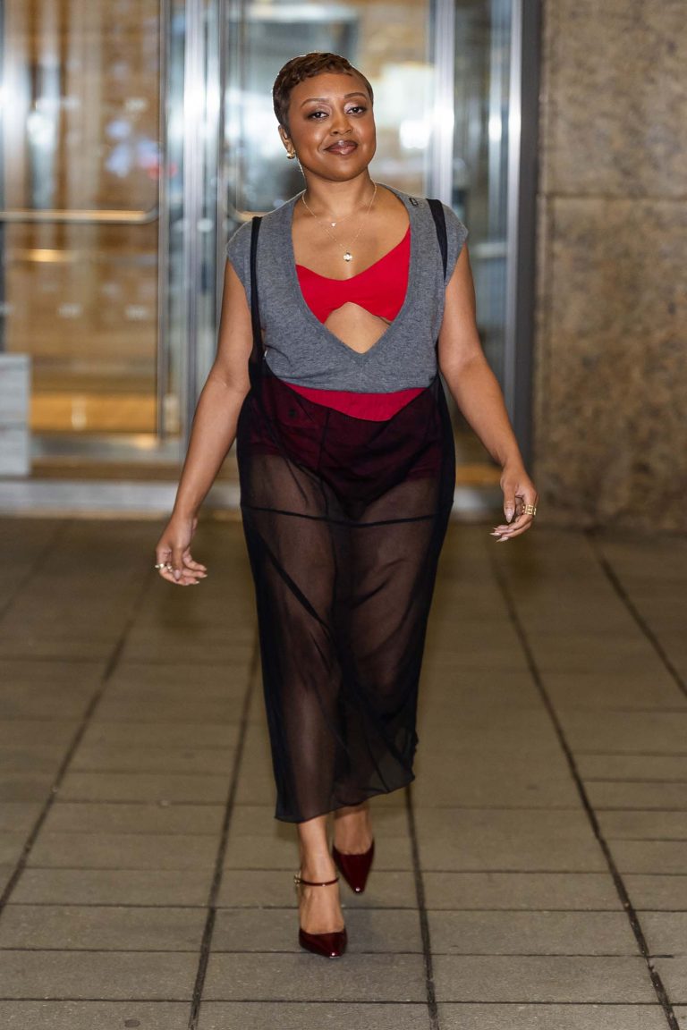 Quinta Brunson Seems, Er, Ready For Spring Weather