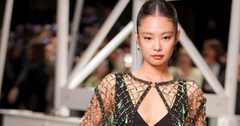 BLACKPINK’s Jennie’s Backless Crochet Cover-Up Comes With a Sheer Twist for Frankies Bikinis