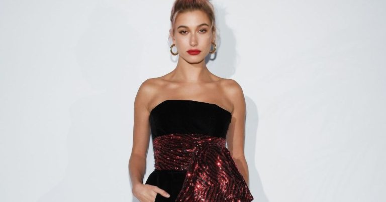 Hailey Bieber’s Bralette Comes With a Modern Plunge Neckline in New Photos