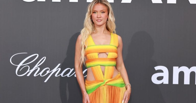 Zara Larsson’s Gown Plunges Dangerously Down With Bold Cutouts