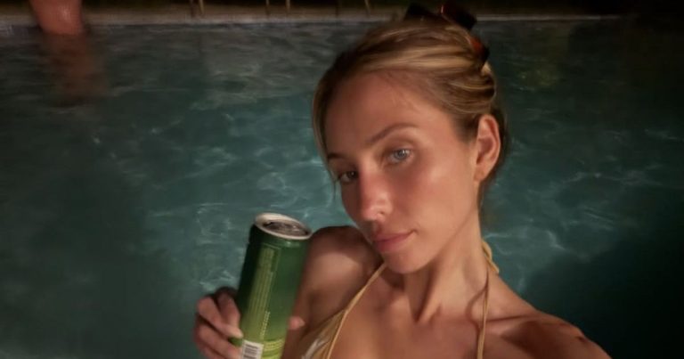 Alix Earle Steals the Show in Plunging Swimsuit With Jaw-Dropping Cutout