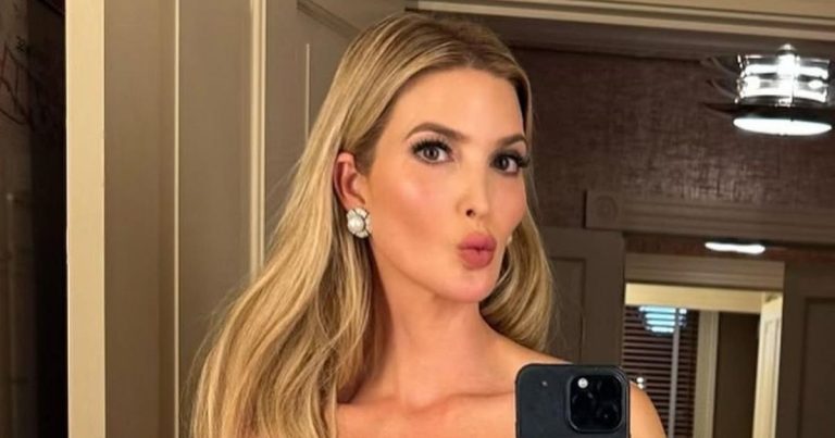 Ivanka Trump’s Plunging Micro Minidress Rides High up Her Thighs