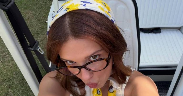 Millie Bobby Brown’s Fully See-Through Micro Minidress Is Giving Lingerie