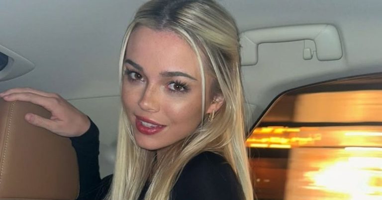 Livvy Dunne’s Bodysuit’s Neckline Dips Dangerously Low for ‘Gals Night’