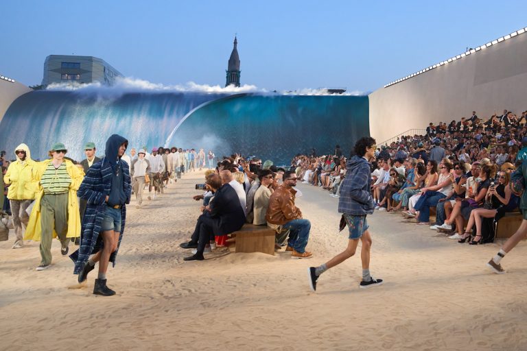 This Louis Vuitton Collection Had an Incredibly Dramatic Setting