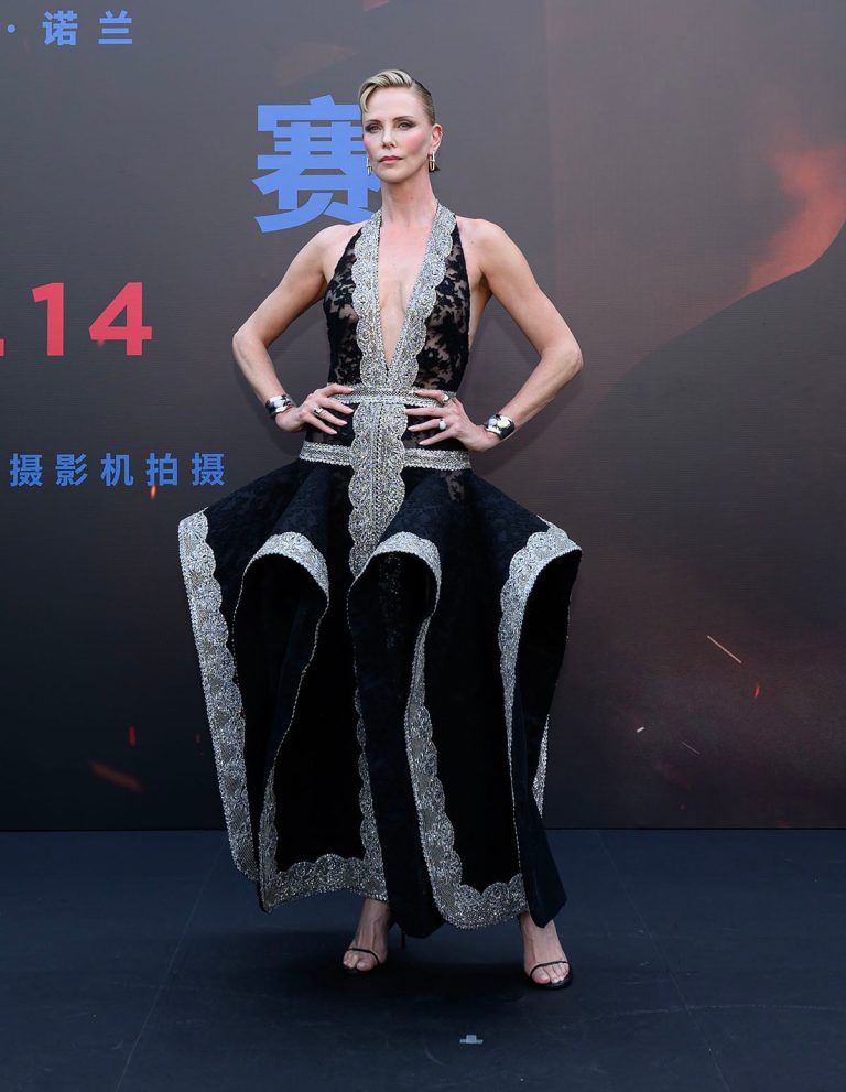 Charlize Theron Wore Givenchy To ‘The Odyssey’ Beijing Special Photocall