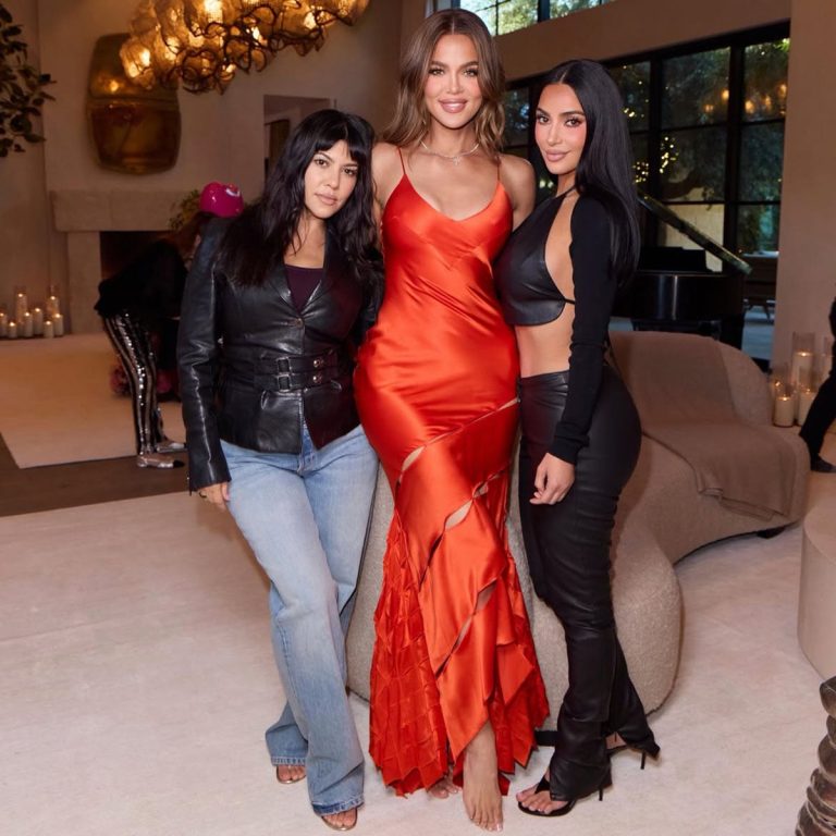 Khloé Kardashian Celebrates Her 42nd Birthday In Roberto Cavalli