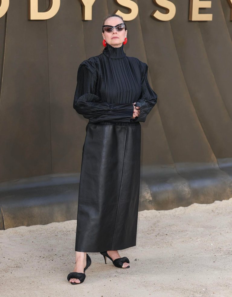 Samantha Morton Wore Bottega Veneta To ‘The Odyssey’ London Premiere