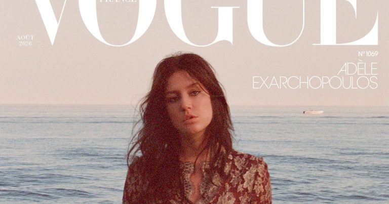 Adèle Exarchopoulos Hits Up the French Riviera on the Cover of Vogue France