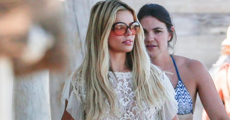 Brooks Nader’s $55 Plunging Princess Polly Top Leaves Little Covered