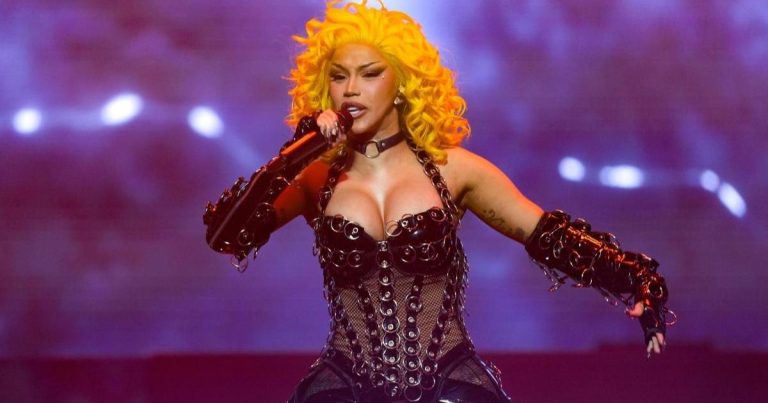 Cardi B Does More Than Just Twerk in Itty Bitty Neon Bikini