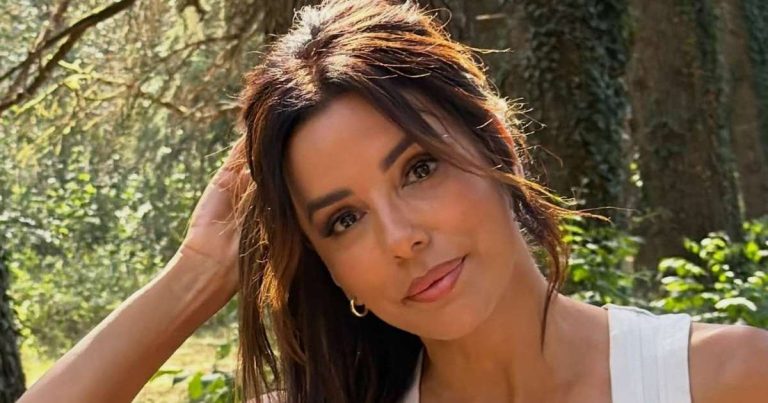 Eva Longoria Goes Pantless, Lounges in Bed in Nothing but a Tank Top