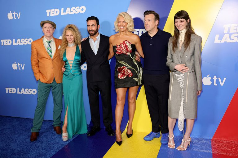 Ted Lasso’s New York Premiere Brought Florals and Plaids and…Something Confusing