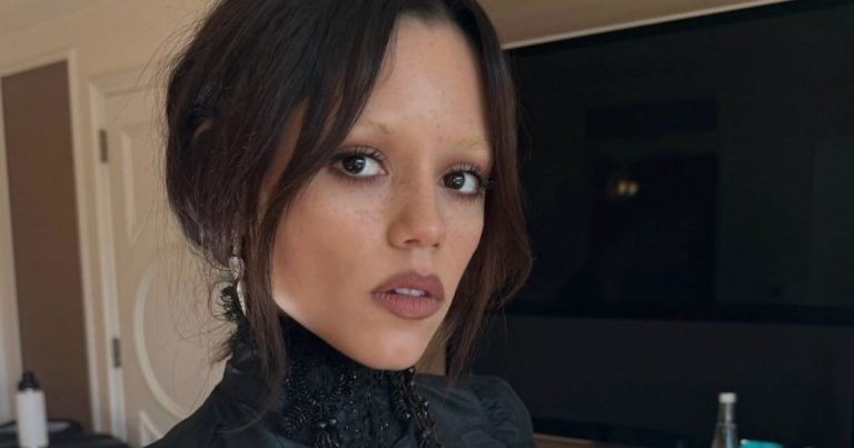 Jenna Ortega Raises the Heat in a Pair of Shorts Cut Down to the Bare Minimum