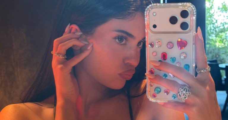 Kylie Jenner’s Strapless Dress Dips So Low, It Looks Ready To Slip
