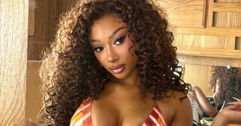Megan Thee Stallion Flaunts Her Curves in Body-Hugging I.AM.GIA Hoodie