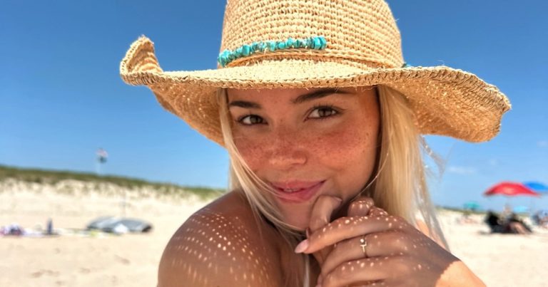 Livvy Dunne Goes ‘Officially off Duty’ in Ridiculously High-Cut Swimsuit