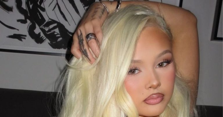 Alabama Barker Goes Dangerously Sheer in a Lingerie Look That Reveals Plenty