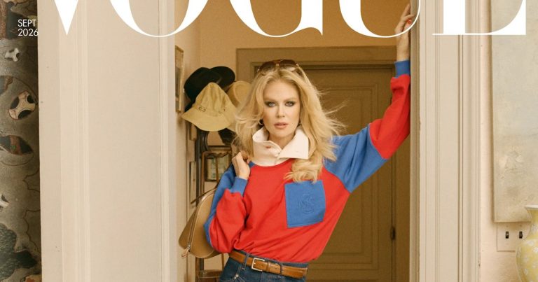 You Might Love or Loathe Nicole Kidman Posing on the September Issue of British Vogue…