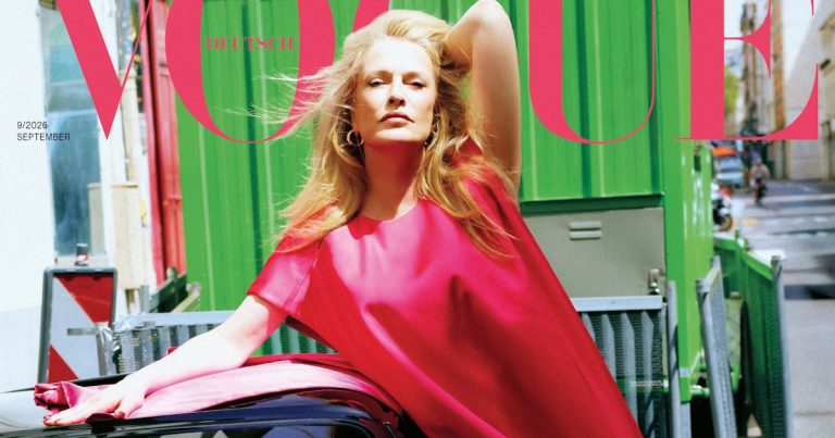 Karen Mulder Makes Her Triumphant Return to Modeling on Vogue Germany’s September Cover
