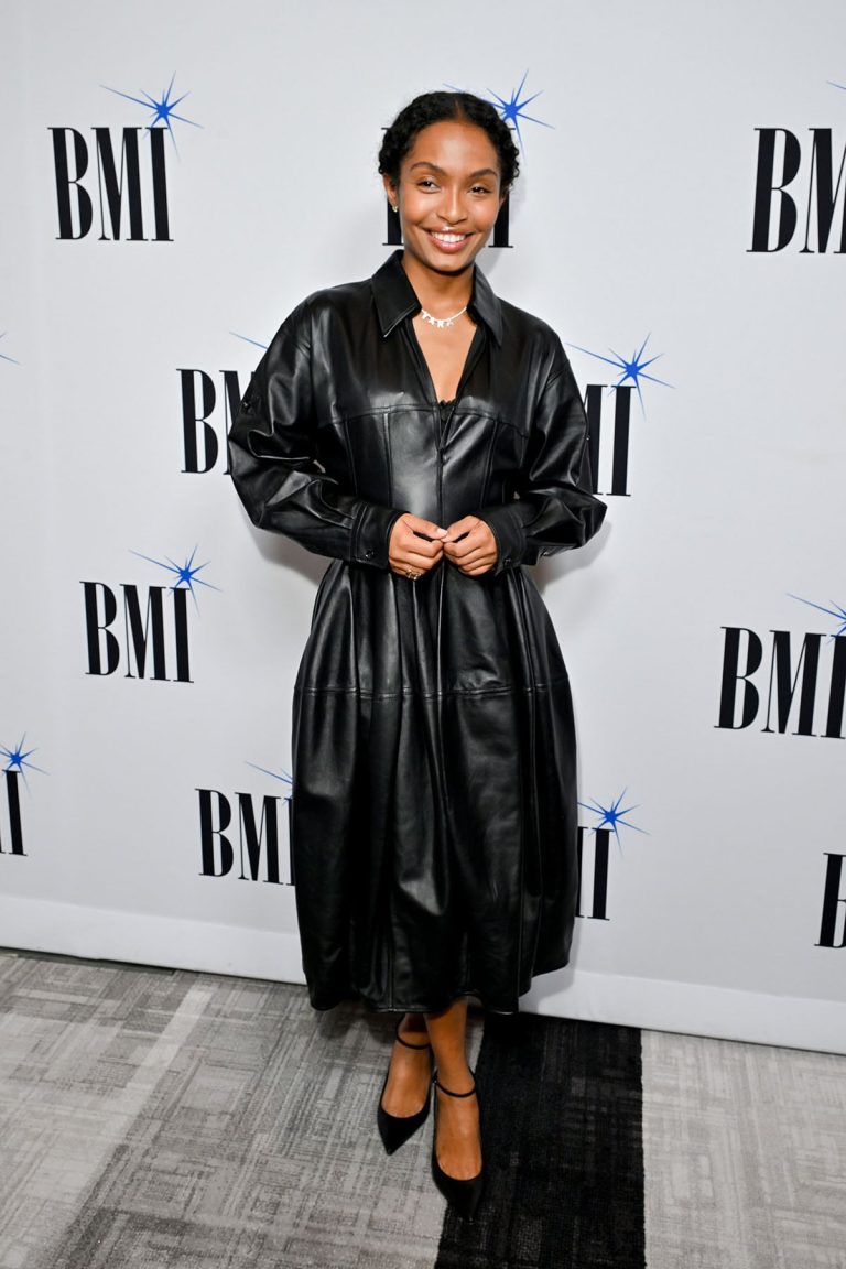 Yara Shahidi’s Bottega Veneta Leather Look Is All About Volume