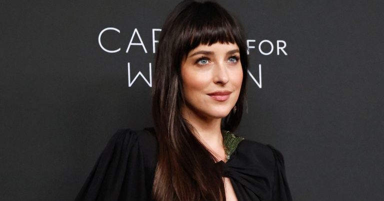Dakota Johnson’s Low-Cut Jil Sander Bra Top Is as Tiny as It Gets for Vogue