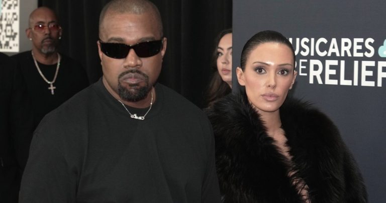 Kanye West’s Wife Goes Braless Under a Seriously Risqué Sheer Top