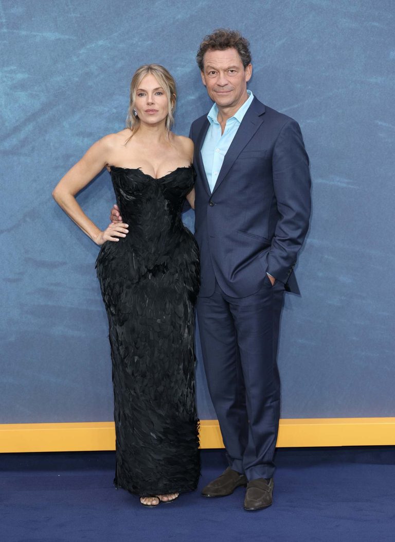 Sienna Miller Looks Dishy Promoting “War”
