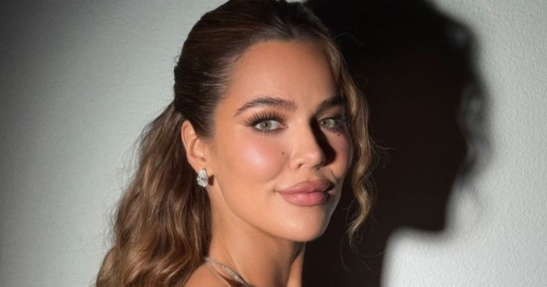 Khloe Kardashian’s Plunging Gucci by Tom Ford Top Is Fully See-Through