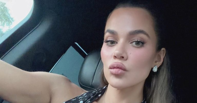 Khloé Kardashian’s High-Cut Bodysuit Gets Even Bolder From Behind