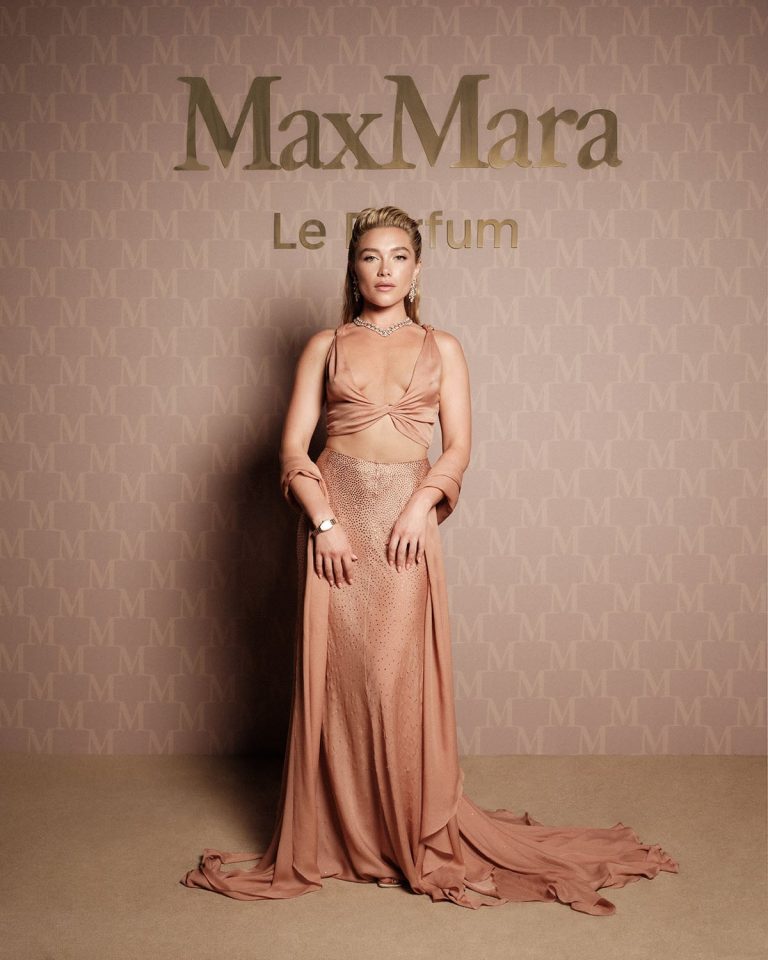 Max Mara Celebrates Le Parfum with Florence Pugh in Venice