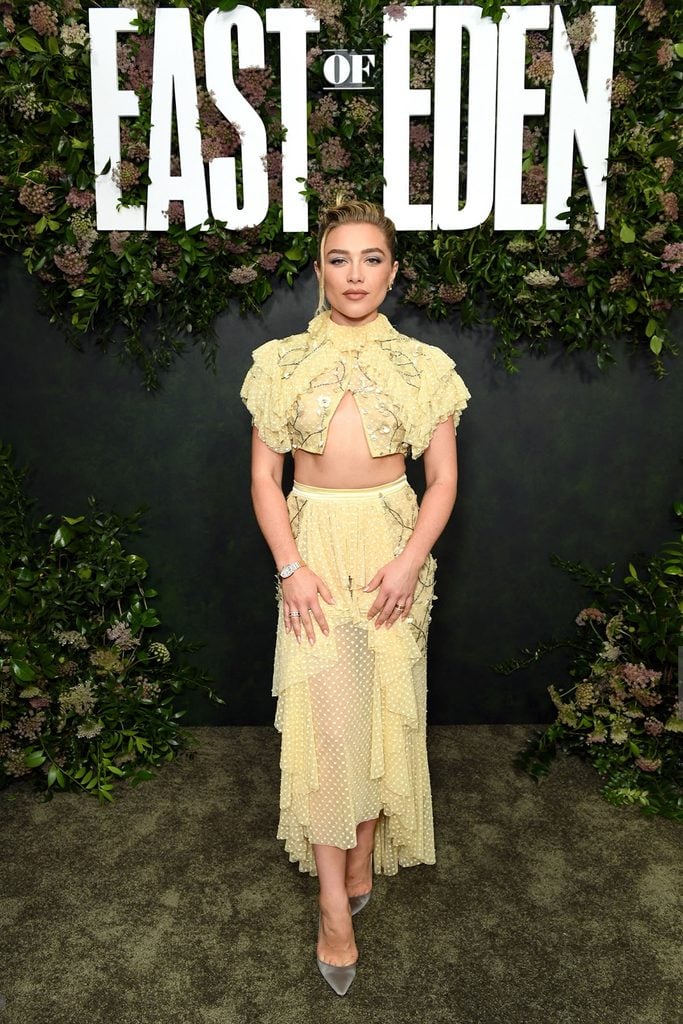 Florence Pugh Archival Rodarte for ‘East of Eden’ Screening