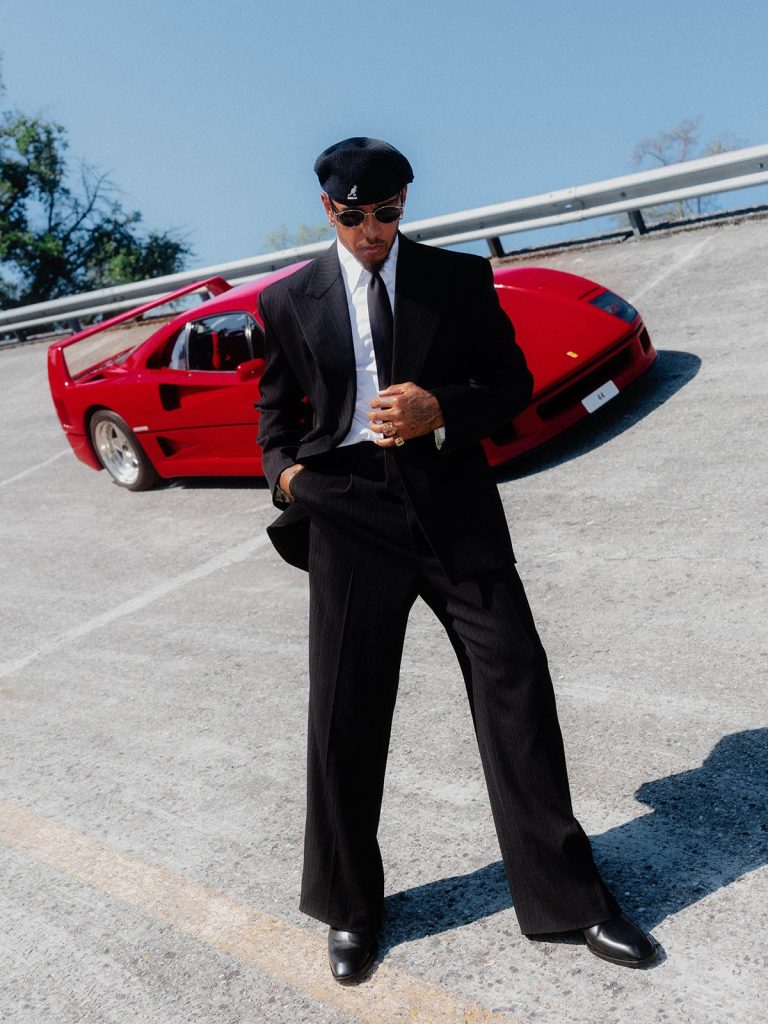 Lewis Hamilton, Andrew Scott & Andrew Garfield Suit Up