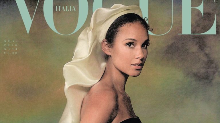Alicia Keys Stages a Surprise Vogue Cover Debut Photographed by Szilveszter Makó