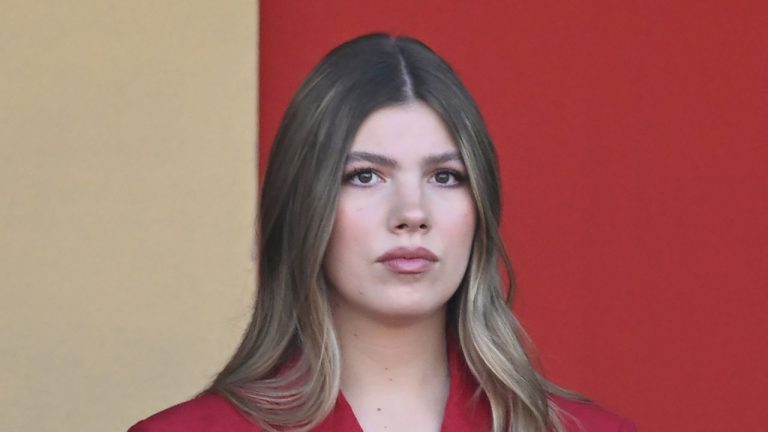 Princess Sofia Rewears a Bold Red Pant Suit Set for National Day of Spain 2026