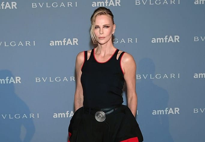 Charlize Theron Looks Pretty Cool in Givenchy
