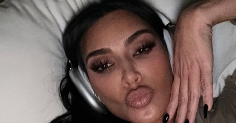 Kim Kardashian’s Sheer Pants Are So Wildly Revealing, They Steal the Entire Show