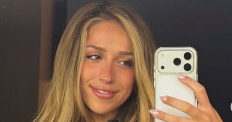 Tate McRae Lounges in a Bikini With a Neckline That Dares To Go Lower