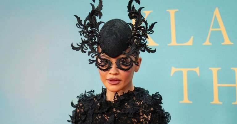 Rita Ora’s ArdAzAei Dress Couldn’t Be More See-Through at London Film Festival