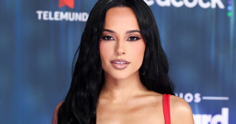 Becky G’s Low-Cut Cult Gaia Bra Top Is Seriously Skimpy at Billboard Event