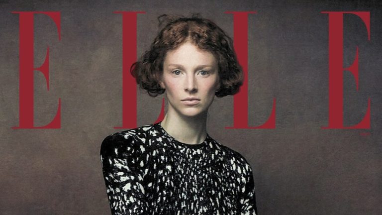 Hunter Schafer Serves Surrealist High-Fashion Drama on the Cover of ELLE