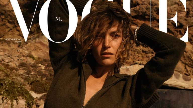 Arizona Muse Poses Under the Warm Mallorcan Sunshine on Vogue Netherlands’ November Cover